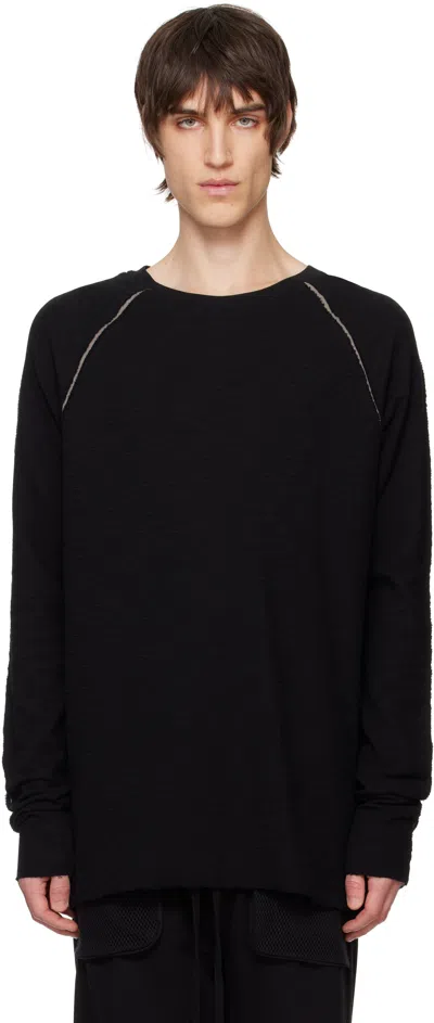Thom Krom Black M Ts 833 Long Sleeve T-shirt