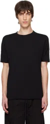 Thom Krom Contrast-stitch Short-sleeve T-shirt In Black