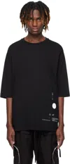 Thom Krom Black M Ts 839 T-shirt In Black