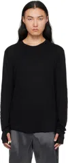 Thom Krom Black M Ts 904 T-shirt In Black