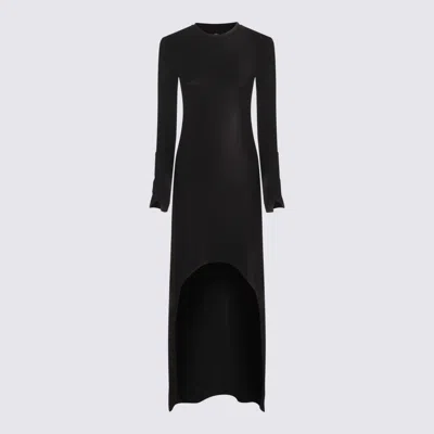 THOM KROM BLACK MAXI DRESS