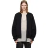 Thom Krom Black Msj 705 Bomber Jacket In Multi