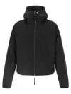 Thom Krom Black Solid Hood Jacket In Black