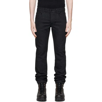 Thom Krom Black T 107 Coated Jeans