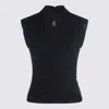 Thom Krom Black Top In Black
