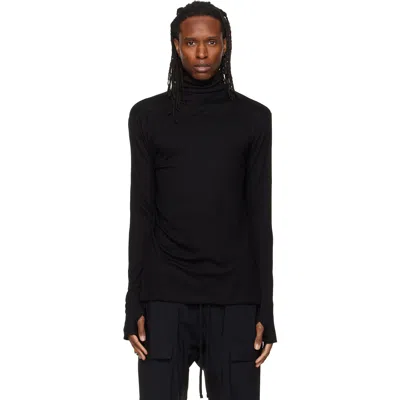 Thom Krom Black Ts 1003 Turtleneck
