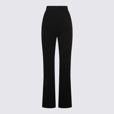 THOM KROM BLACK VISCOSE PANTS