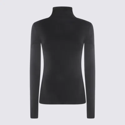 THOM KROM BLACK VISCOSE TOP