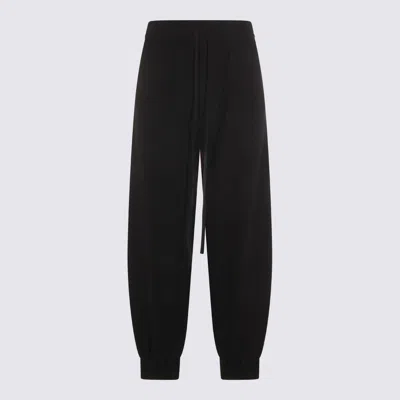 THOM KROM BLACK WOOL PANTS