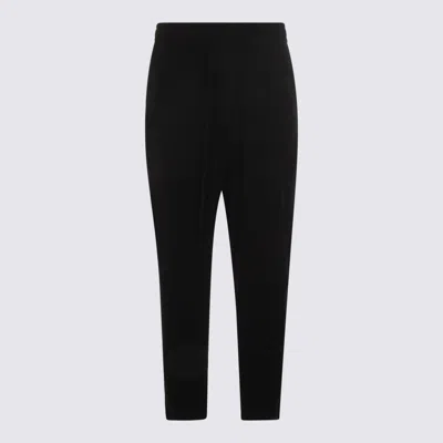 THOM KROM BLACK WOOL PANTS