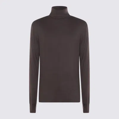THOM KROM BROWN T-SHIRT