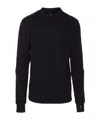 Thom Krom Buttoned Knitted Shirt In Black