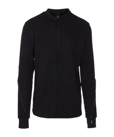 Thom Krom Buttoned Knitted Shirt In Black
