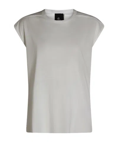 Thom Krom Cap Sleeve Top In Gray