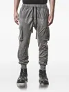 Thom Krom Cargo Drawstring Pants In Gray