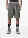 Thom Krom Cargo Drawstring Shorts In Gray