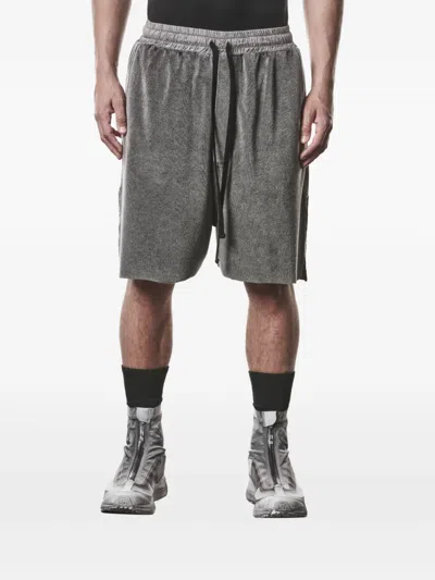 Thom Krom Cargo Drawstring Shorts In Gray