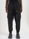 Thom Krom Cargo Jogger Pants In Black