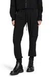 Thom Krom Cargo Sweatpants In Black