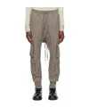 Thom Krom Gray M St 498 Cargo Pants In Brown