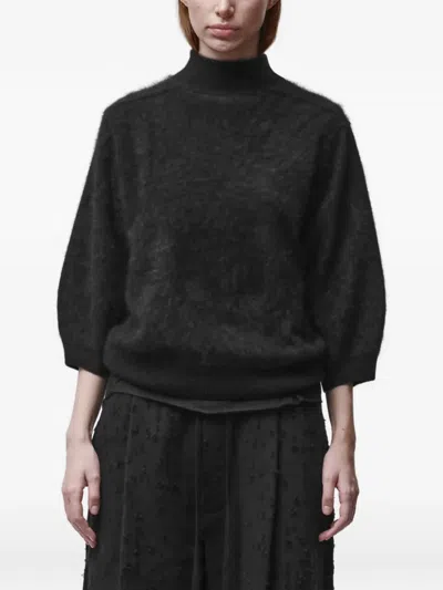 Thom Krom Cashmere High-neck Sweater In Black