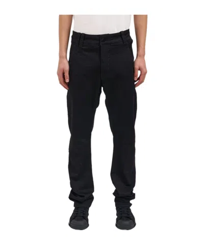Thom Krom Casual Pants With Belt Loops In Black