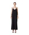 Thom Krom Chain-straps Maxi Dress In Black