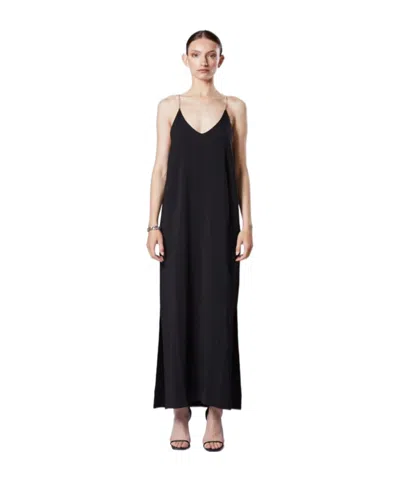 Thom Krom Chain-straps Maxi Dress In Black