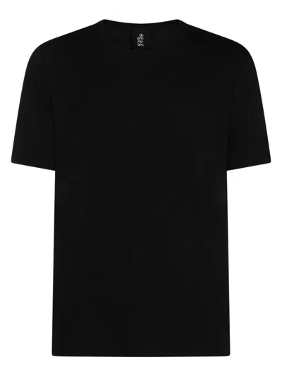 Thom Krom Classic Crew Neck Short Sleeve T-shirt For Men In Black