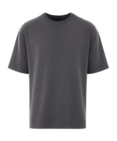 Thom Krom Cold-dye Crew-neck T-shirt In Gray