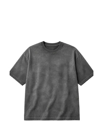 Thom Krom Cold-dye Crew-neck T-shirt In Gray