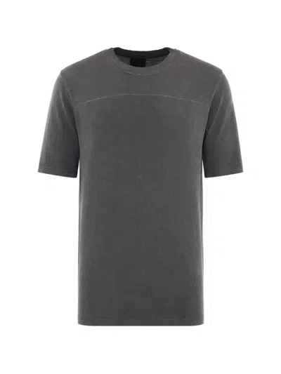 Thom Krom Cold-dye Seam-detail T-shirt In Gray