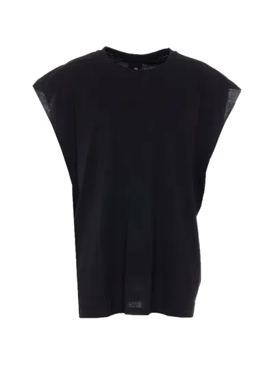Thom Krom Contrasting-seam Top In Black