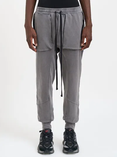 Thom Krom Cotton Cargo Trousers In Gray