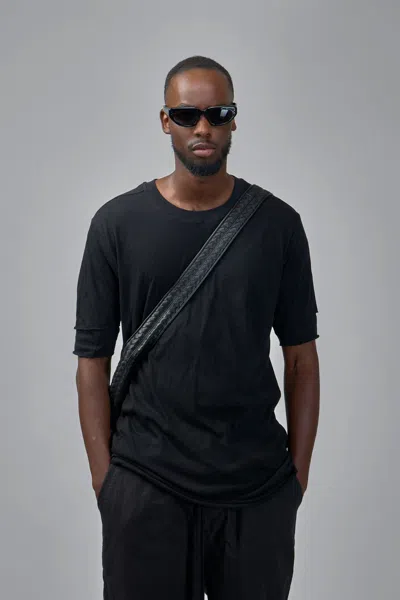 Thom Krom Cotton Jersey T-shirt In Black