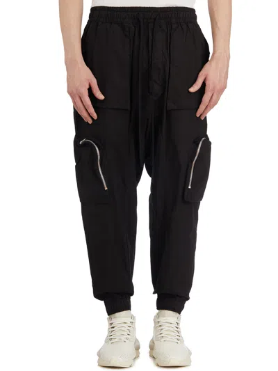 Thom Krom Cotton Jogger Pants In Black