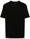 Thom Krom Contrast-stitch Short-sleeve T-shirt In Black