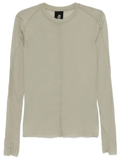 Thom Krom Cotton T-shirt In Green