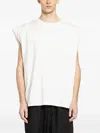 Thom Krom Oversized Sleeveless T-shirt In White