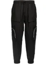 Thom Krom Cotton Jogger Pants In Black