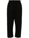 Thom Krom Drop-crotch Cropped Trousers