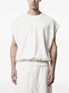 Thom Krom Oversized Sleeveless T-shirt In White