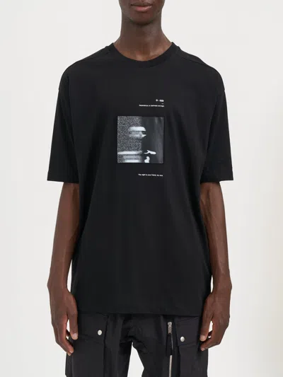 Thom Krom Cotton T-shirt With Print In Black