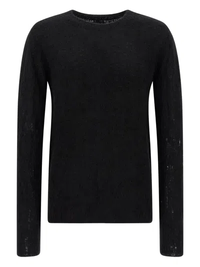 THOM KROM CREW-NECK LONG-SLEEVE SWEATER