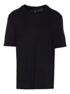 Thom Krom Contrast-stitch Short-sleeve T-shirt In Black