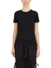 Thom Krom Crew Neck T Shirt In Linen And Viscose