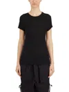 Thom Krom Crew Neck T Shirt In Linen And Viscose