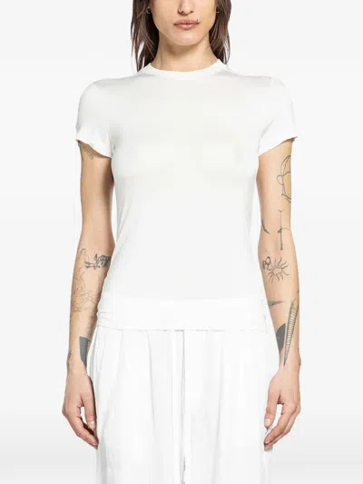 Thom Krom Crew-neck T-shirt In White