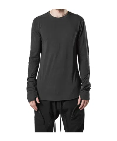 Thom Krom Crew-neck Top In Black
