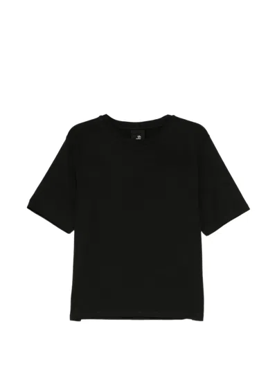 Thom Krom Crew-neck Embroidered T-shirt In Black